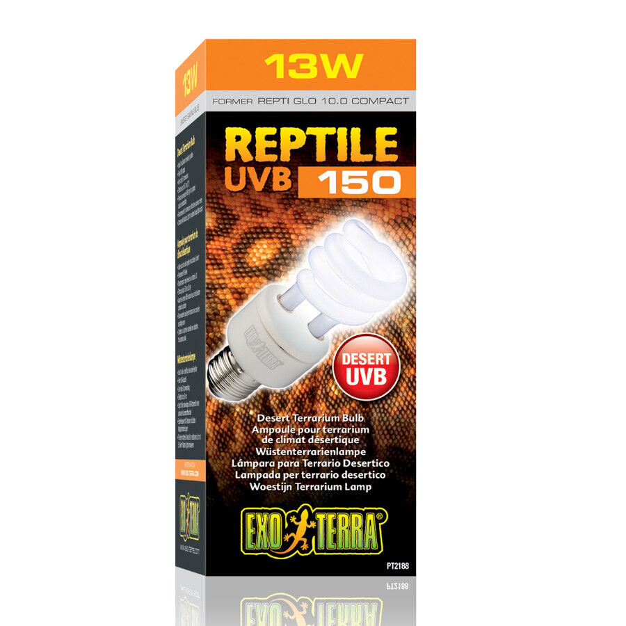 Exo Terra Reptile Bombilla UVB 150 para terrario, , large indicador imagen numero 1